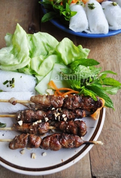 Món ngon cuối tuần: Bò cuốn mỡ chài