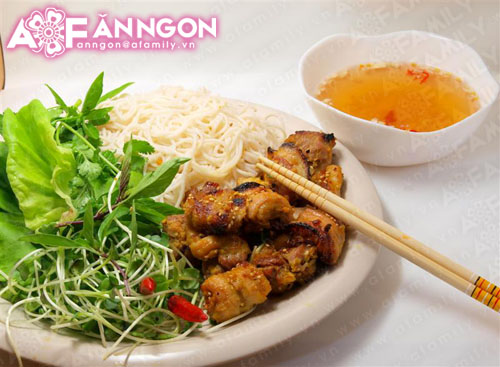 Món ngon cuối tuần: Bún chả