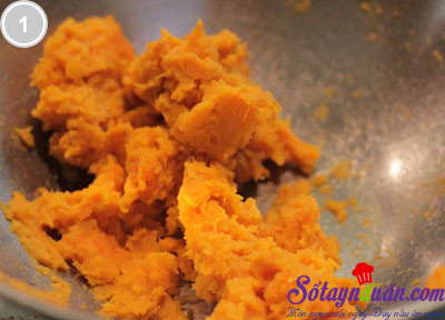 Món ngon dễ làm khoai lang bọc tôm thịt