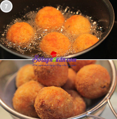 Món ngon dễ làm khoai lang bọc tôm thịt