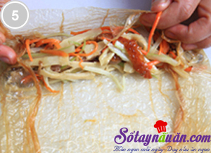 Món ngon nem cuốn vịt quay