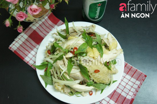 Món nhậu ngon cho ông xã: gỏi gà trộn mọi