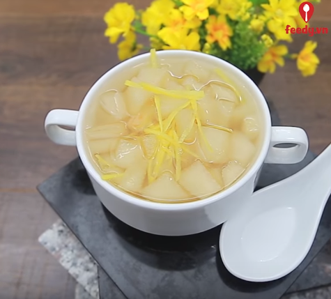 Món tráng miệng hoàn hảo với thạch bông cỏ vị chanh đường