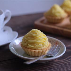 Cách làm bánh Mont Blanc vị khoai lang