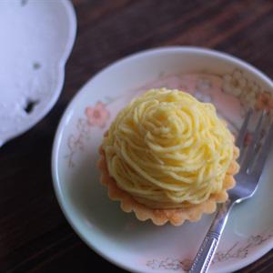 Cách làm bánh Mont Blanc vị khoai lang