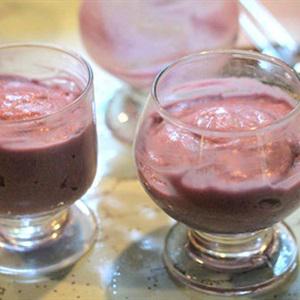 Cách làm mousse khoai lang tím