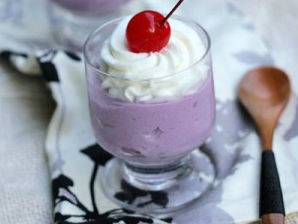 Mousse khoai lang tím