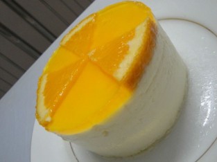 Mousse yaourt và cam