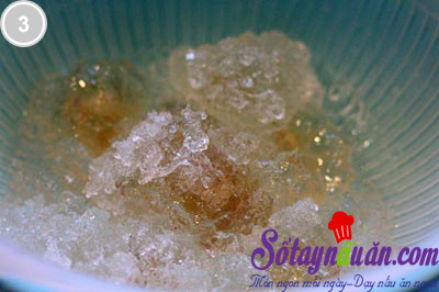 Mủ trôm hạt é giải khát