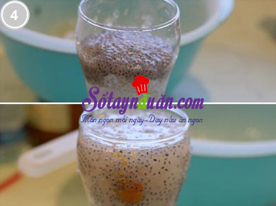 Mủ trôm hạt é giải khát