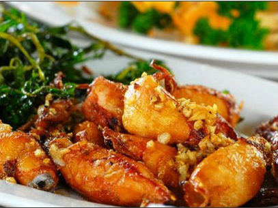 Mực chiên nước mắm