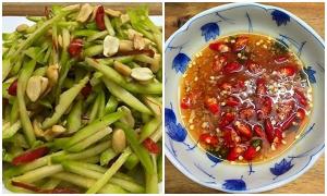 Mực chiên ớt lạ miệng thơm ngon, ăn hoài không chán