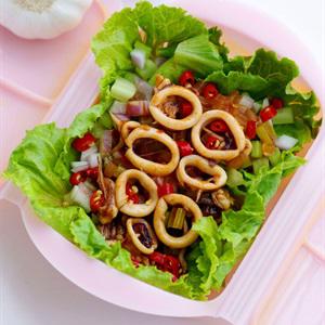 Cách làm mực hấp kiểu Thái