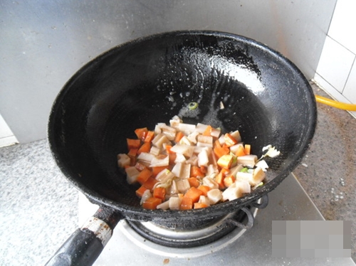 Mực khô chiên bơ tỏi ngon hết ý