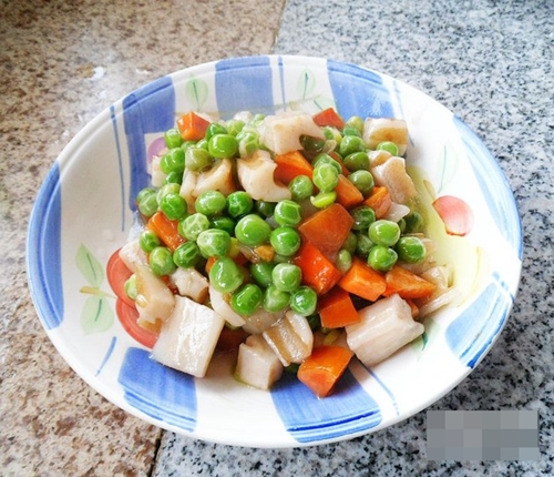 Mực khô chiên bơ tỏi ngon hết ý