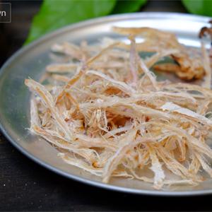 Cách làm mực khô chiên nước mắm