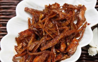 Mực khô sốt me chua