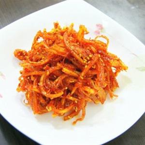 Cách làm mực khô xào cay