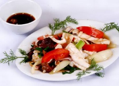 Mực khô xào chua ngọt cho bữa ăn cuốn hút