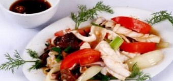 Mực khô xào chua ngọt cho bữa ăn cuốn hút