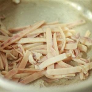 Cách làm mực khô xào thơm