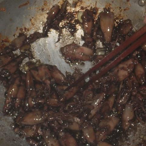 Cách làm mực muối kho mặn