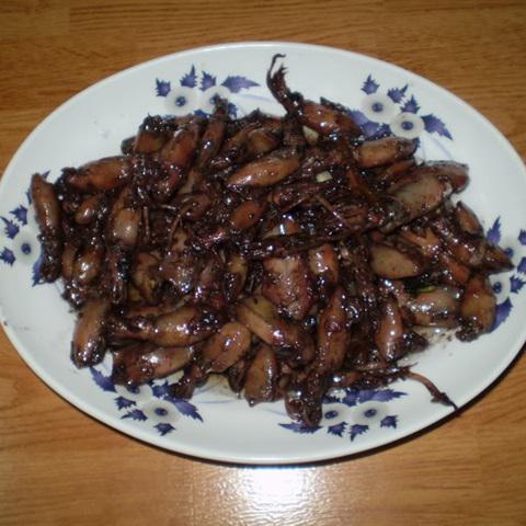 Cách làm mực muối kho mặn