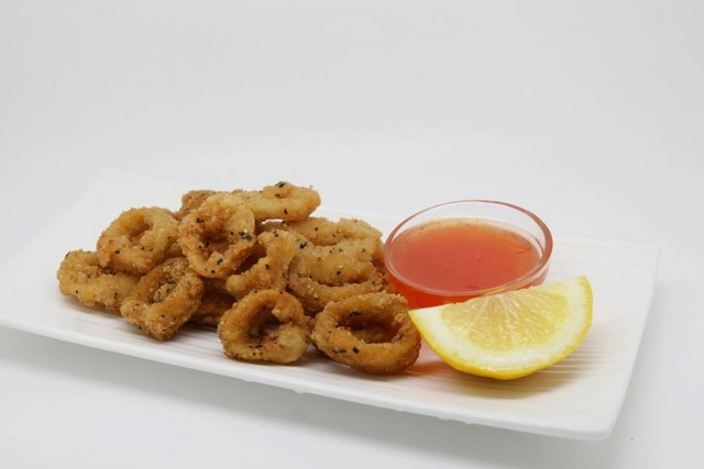 Mực muối tiêu chiên giòn