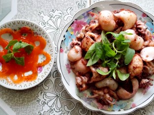 Mực nang chiên giòn