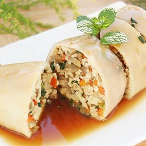 Cách làm mực nhồi đậu hũ