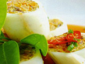 Mực nhồi thập cẩm