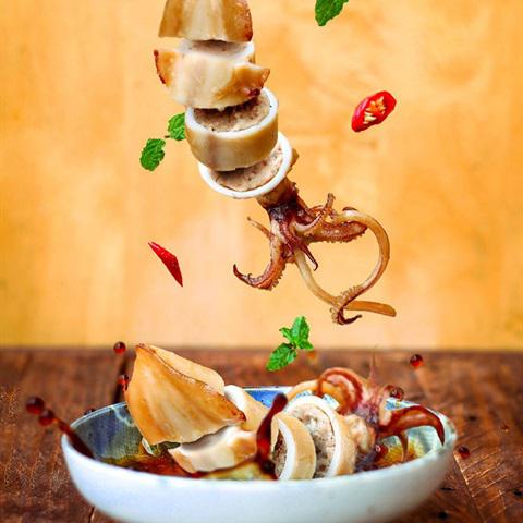 Cách làm mực nhồi thịt