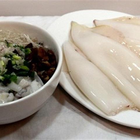 Cách làm mực nhồi thịt