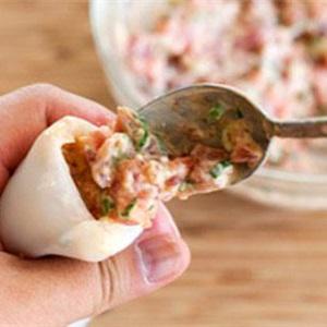 Cách làm mực nhồi thịt