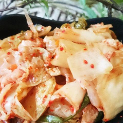 Cách làm mực nướng kim chi