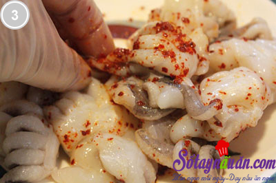 Mực nướng muối ớt