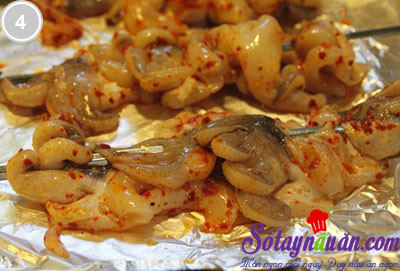 Mực nướng muối ớt