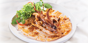 Mực nướng tương hột