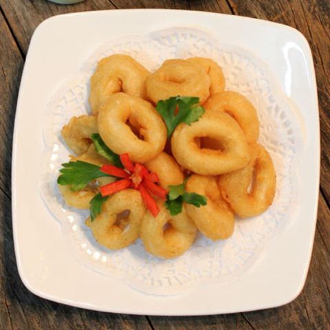 Cách làm mực ống chiên giòn