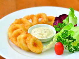 Mực sốt tartar Tây Ban Nha