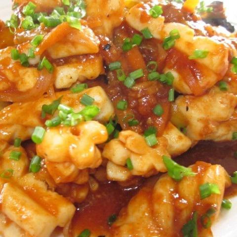 Cách làm mực sốt tương Hàn Quốc