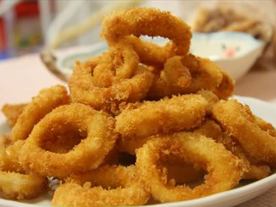 Mực tẩm bột chiên giòn