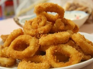 Mực tẩm bột chiên giòn