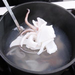 Cách làm mực trộn chua ngọt