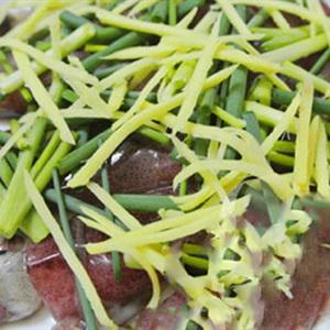 Cách làm mực trứng hấp gừng