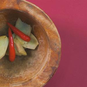 Cách làm mực trứng hấp hành gừng