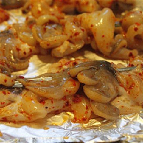 Cách làm mực tươi nướng muối ớt