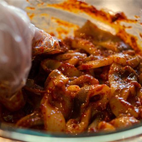 Cách làm mực xào cay kiểu Hàn Quốc