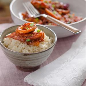 Cách làm mực xào cay kiểu Hàn Quốc