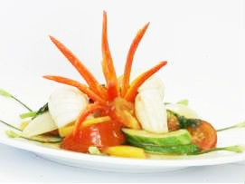 Mực xào chua ngọt